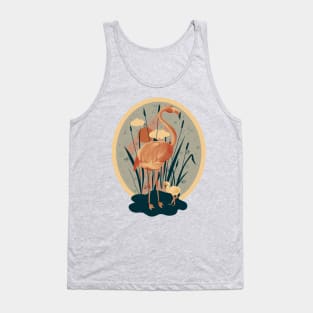 Mum and baby flamingos Tank Top